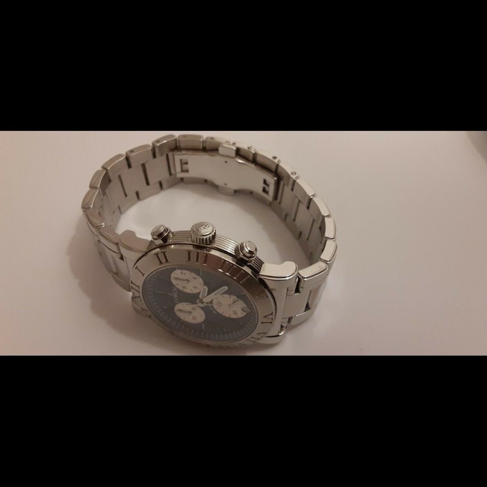 RARE BLUE DIAL Corum Romulus 396.701.20 Chronograph 40MM Watch - Picture 6 of 9